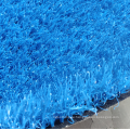 Синтетический газон синего цвета Искусственный газон для декора